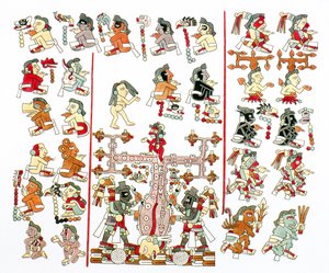 Facsimile copy of Codex Mexicanus of Vienna by Pre Columbian